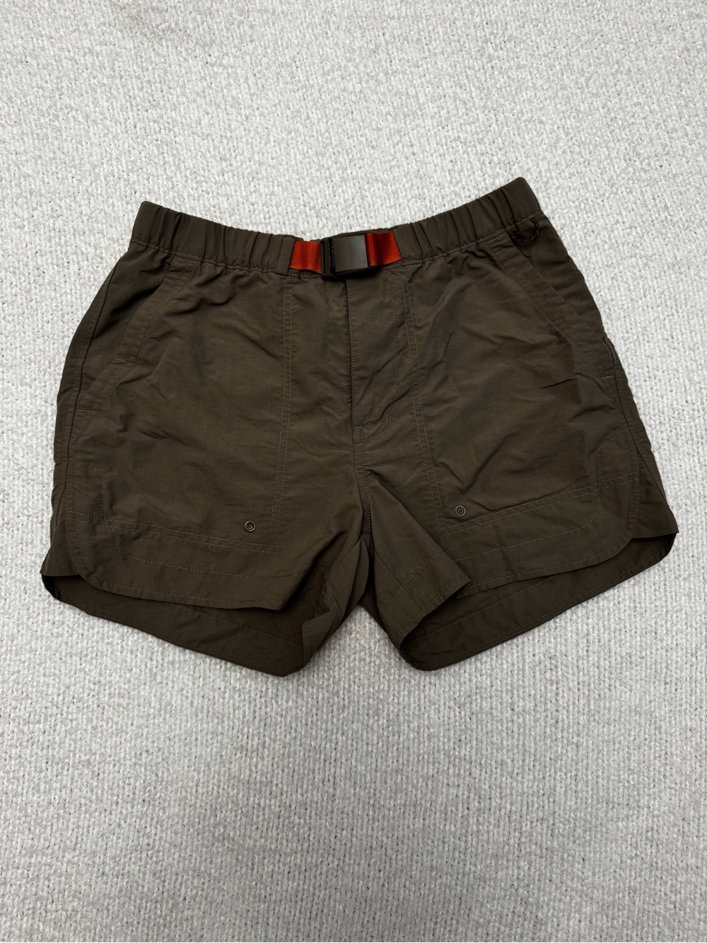 Women’s REI Co-Op Olive Brown Quick-Dry Elastic Waist Shorts